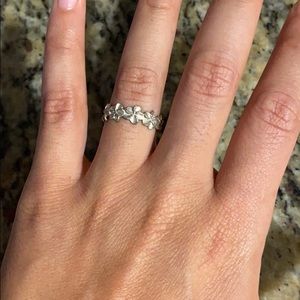 🎁SS plumeria ring